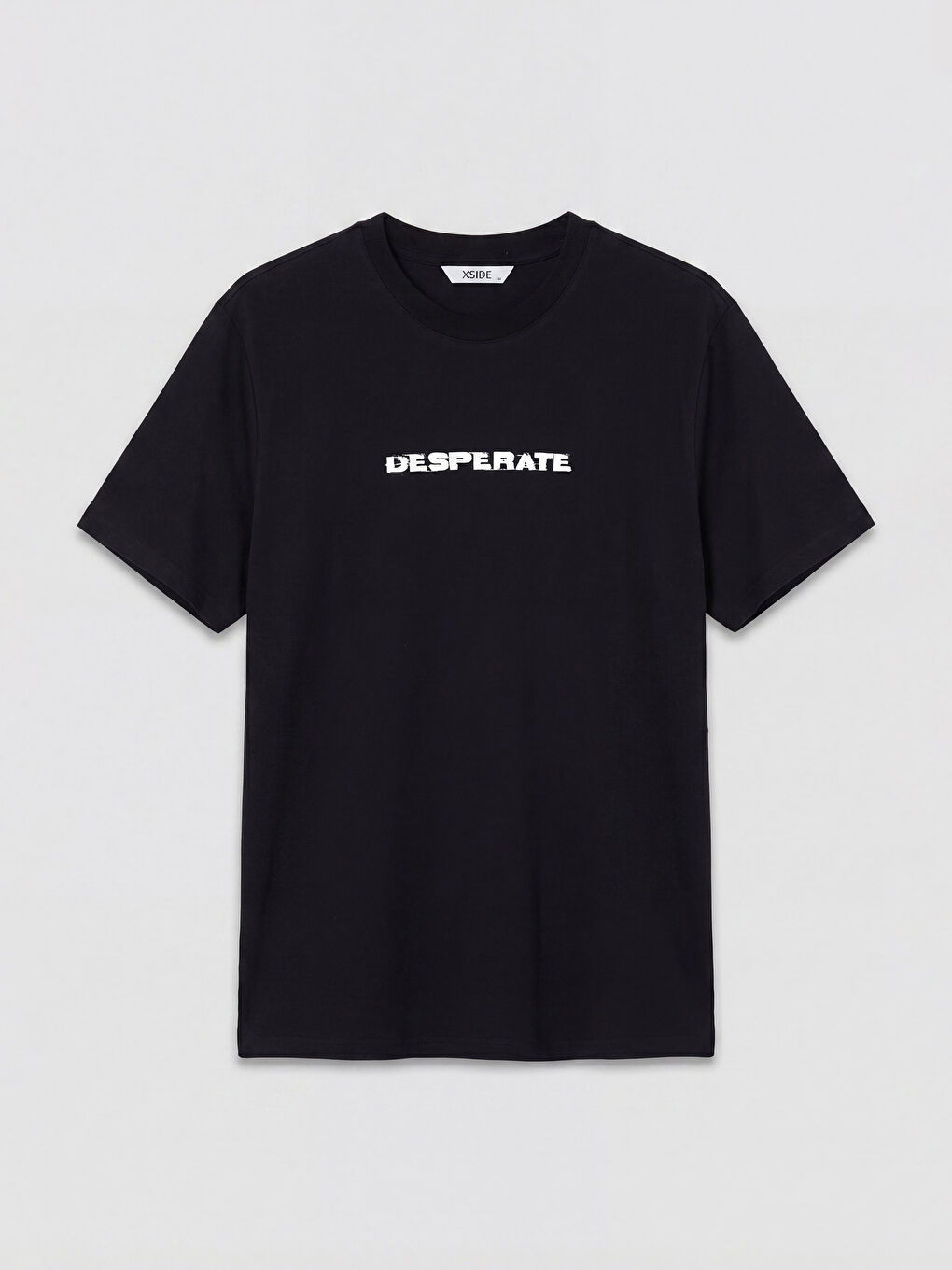 T-shirt imprimé à col rond pour homme-4