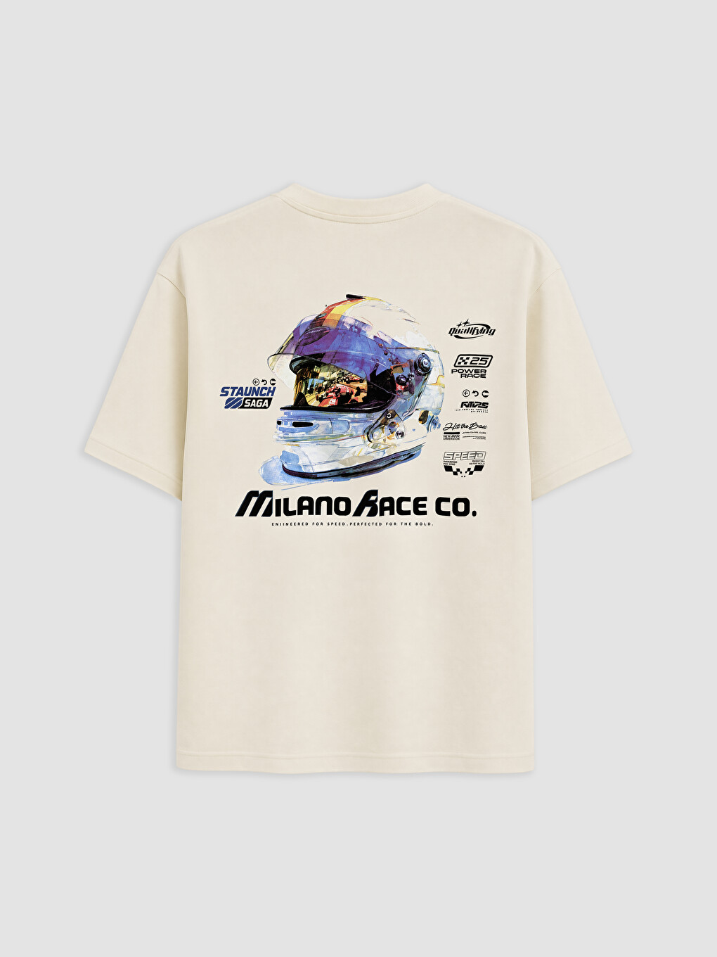 Crew Neck Milano Printed Men's T-Shirt-1