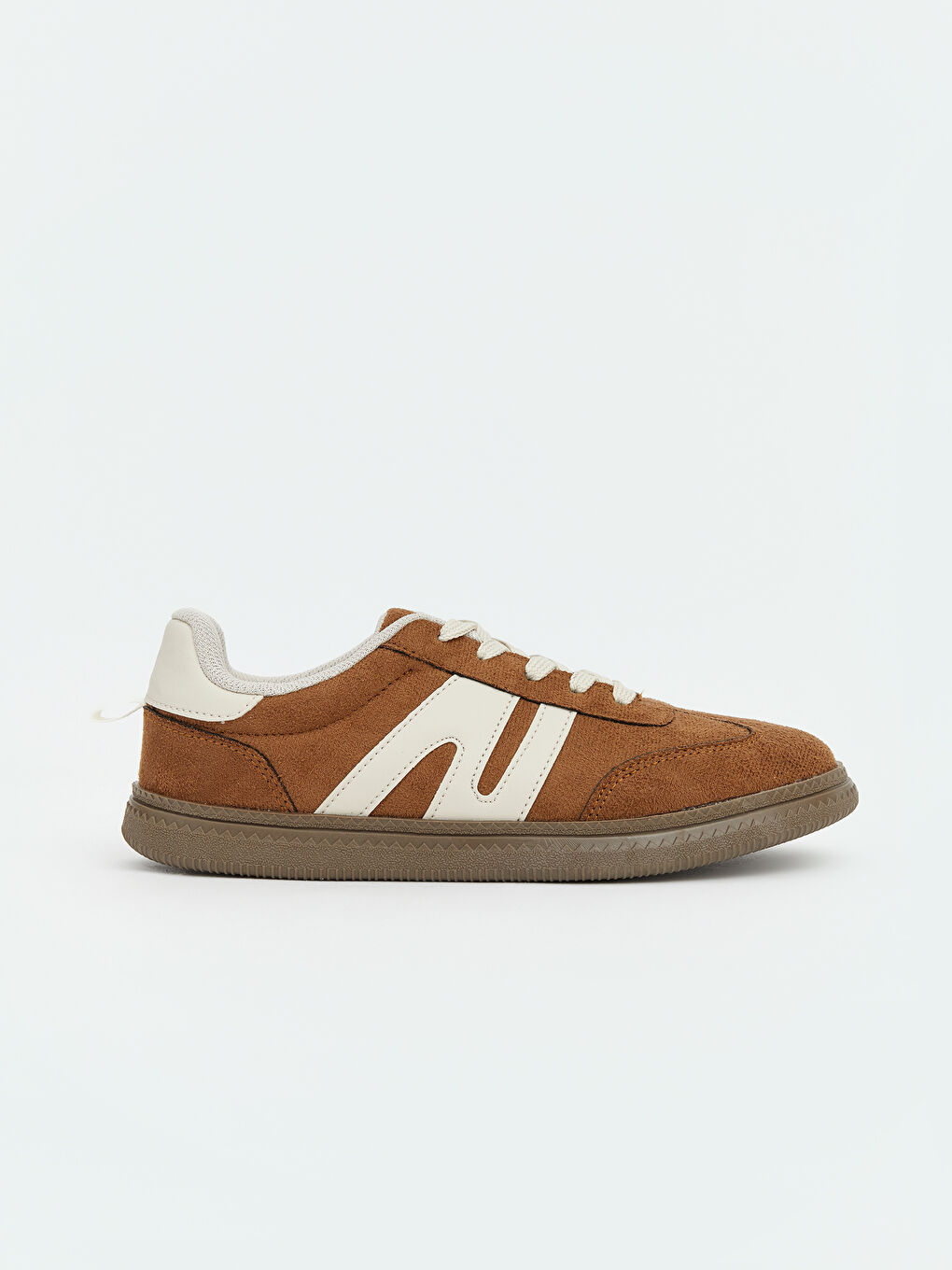 Kahverengi Süet Görünümlü Erkek Çocuk Spor Ayakkabı-1