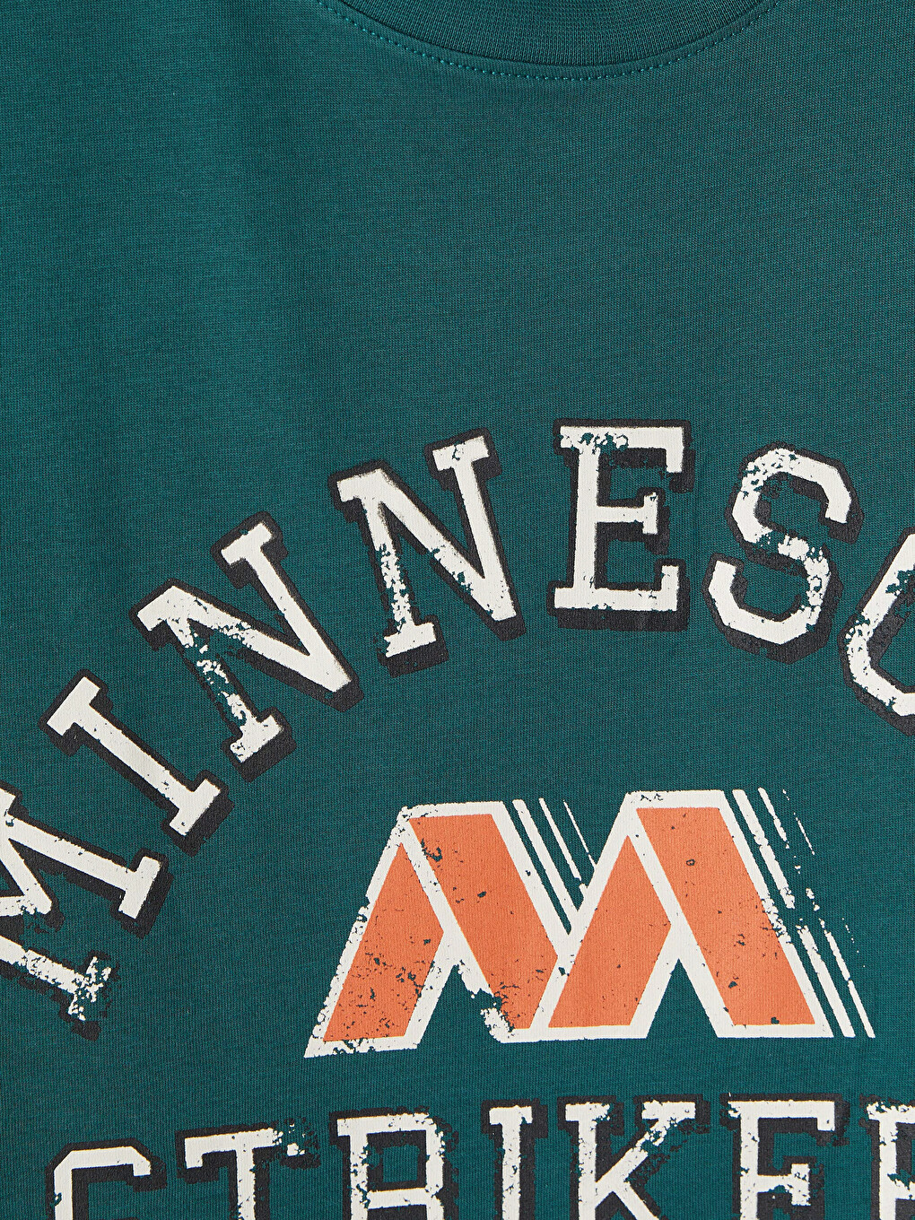 T-shirt À Col Rond Imprimé Minnesota Pour Homme-5