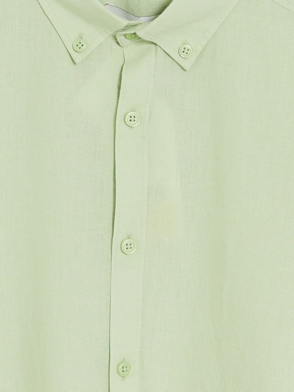 Slim Fit Linen Blend Men's Shirt-5