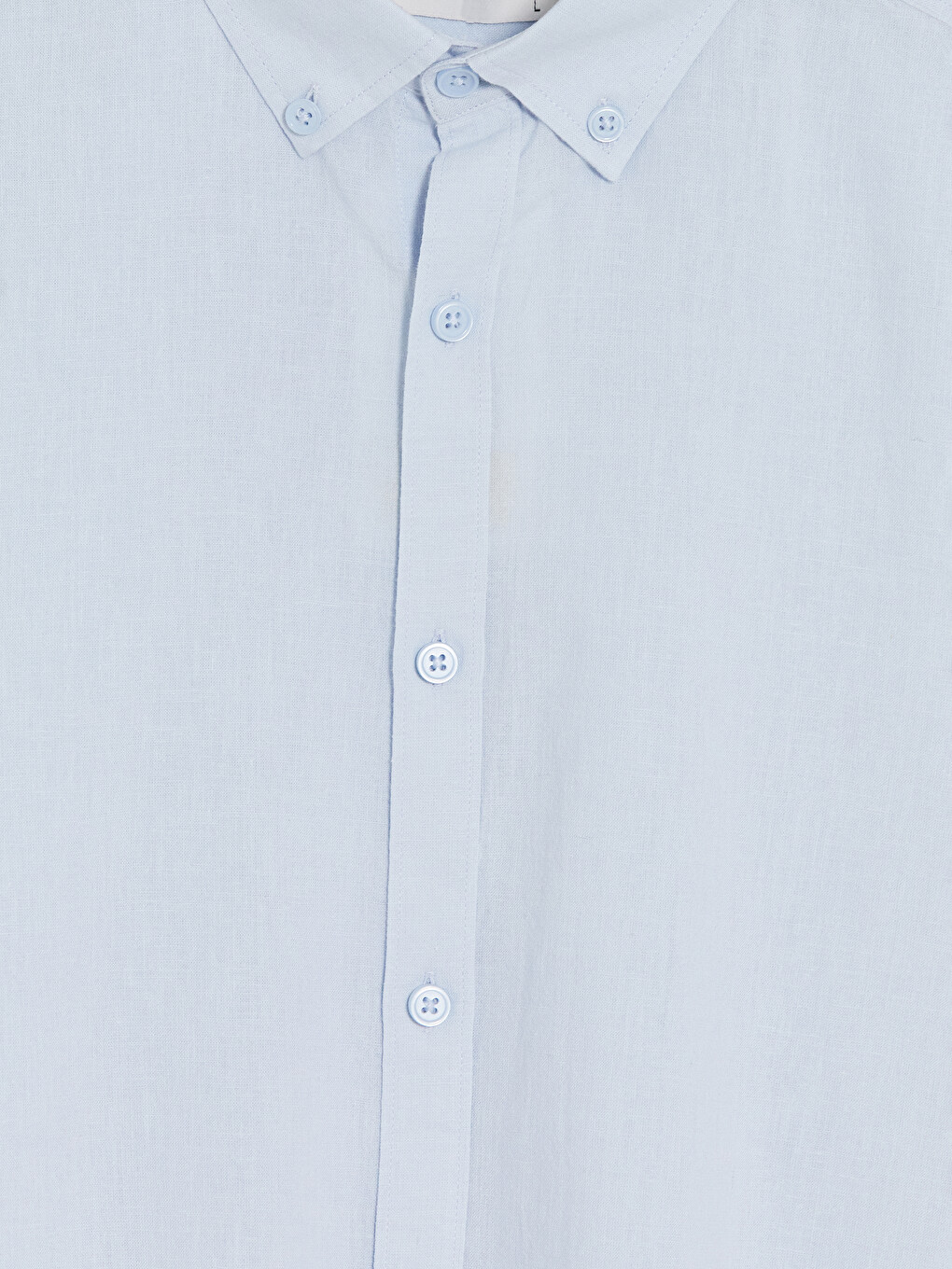 Slim Fit Linen Blend Men's Shirt-5