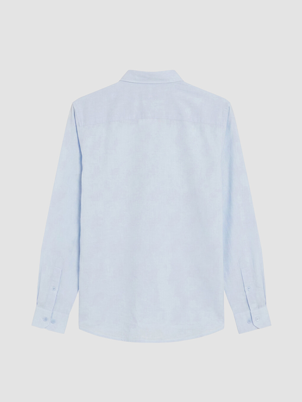 Slim Fit Linen Blend Men's Shirt-6