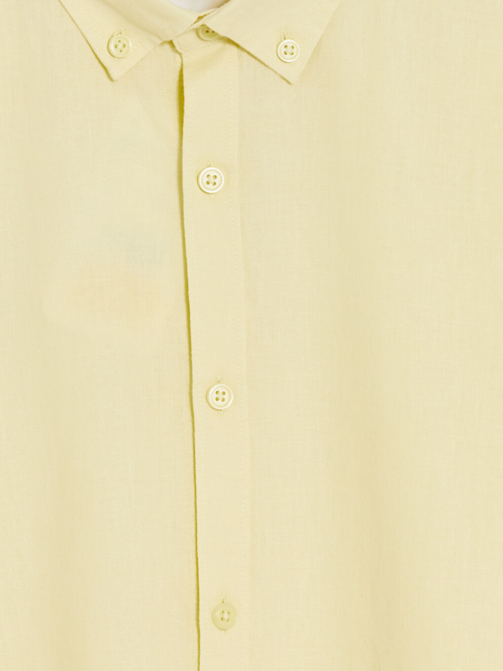 Slim Fit Linen Blend Men's Shirt-5