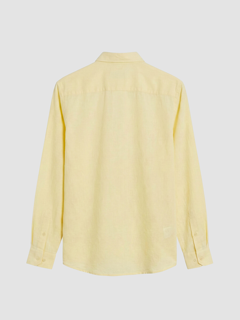 Slim Fit Linen Blend Men's Shirt-6