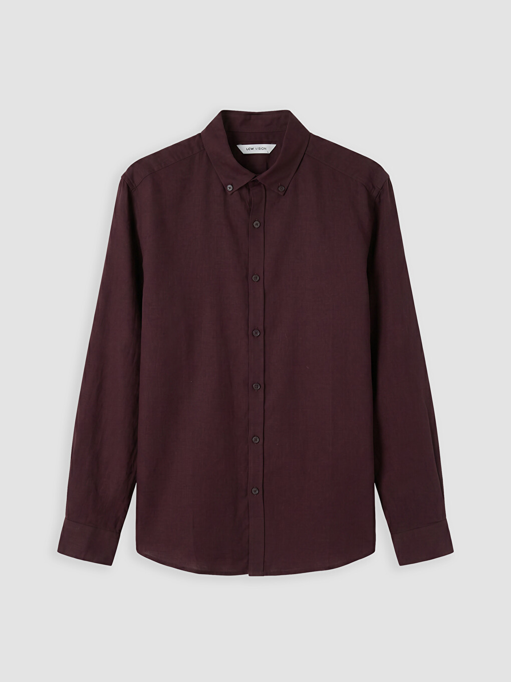 Slim Fit Linen Blend Men's Shirt-4