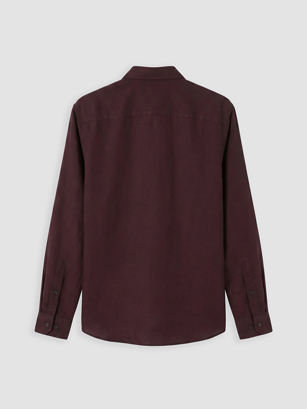 Slim Fit Linen Blend Men's Shirt-5