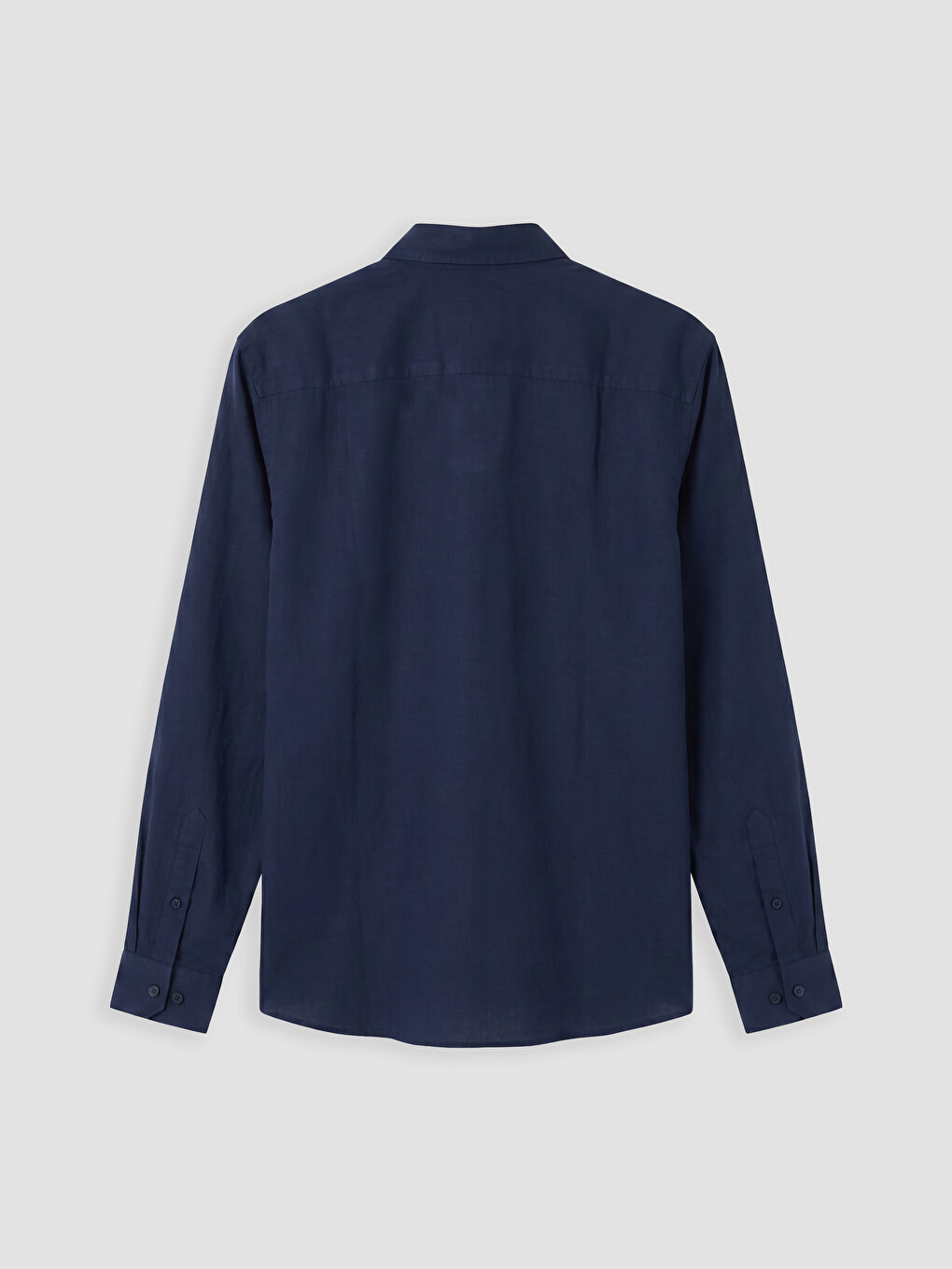 Slim Fit Linen Blend Men's Shirt-1