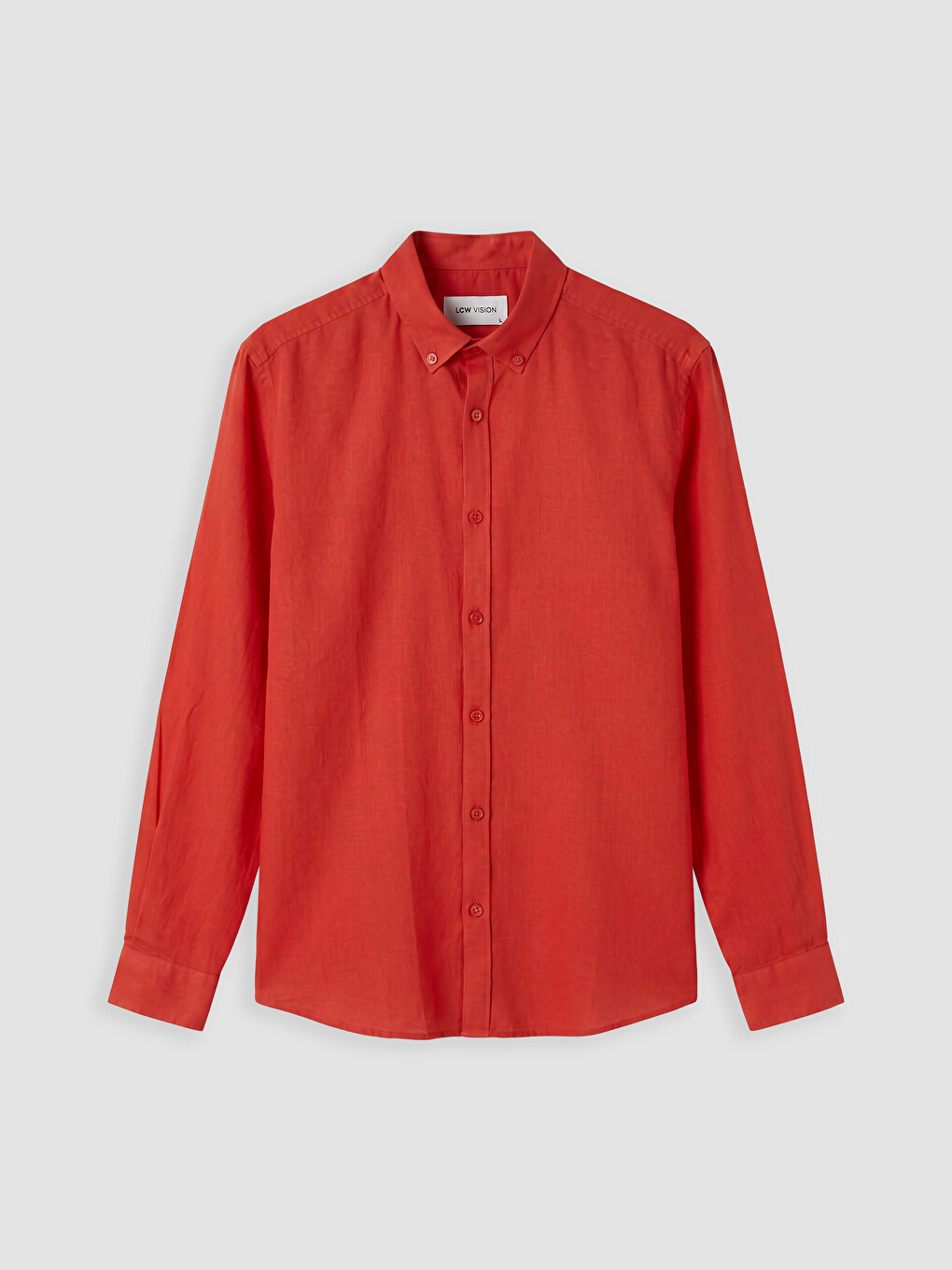 Slim Fit Linen Blend Men's Shirt-4