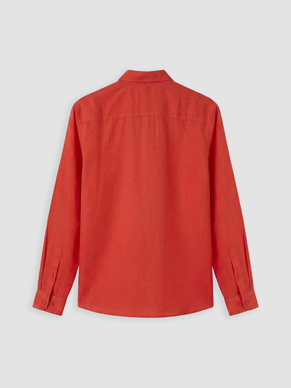 Slim Fit Linen Blend Men's Shirt-5