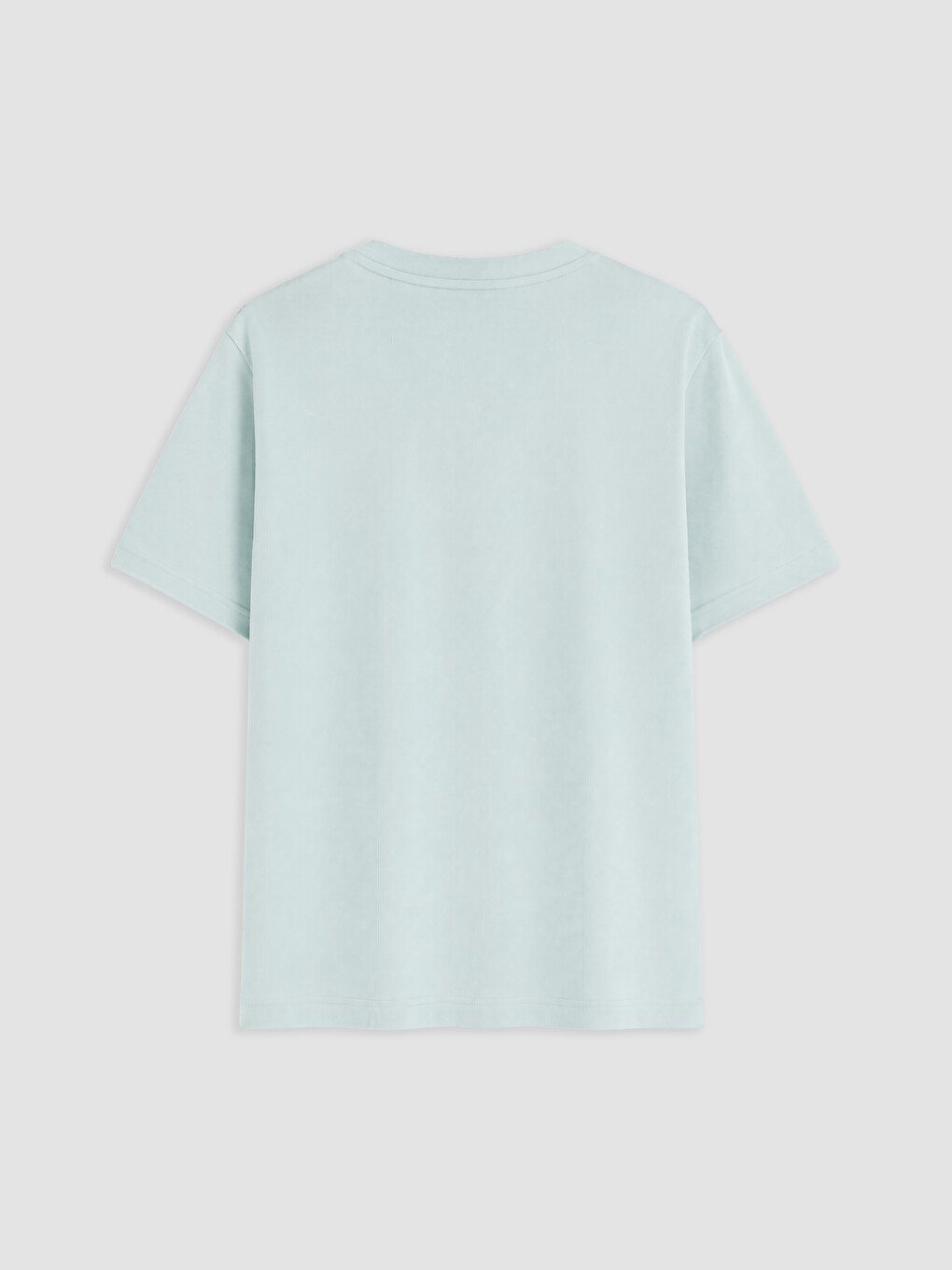 Crew Neck Embroidered Men's T-shirt-5