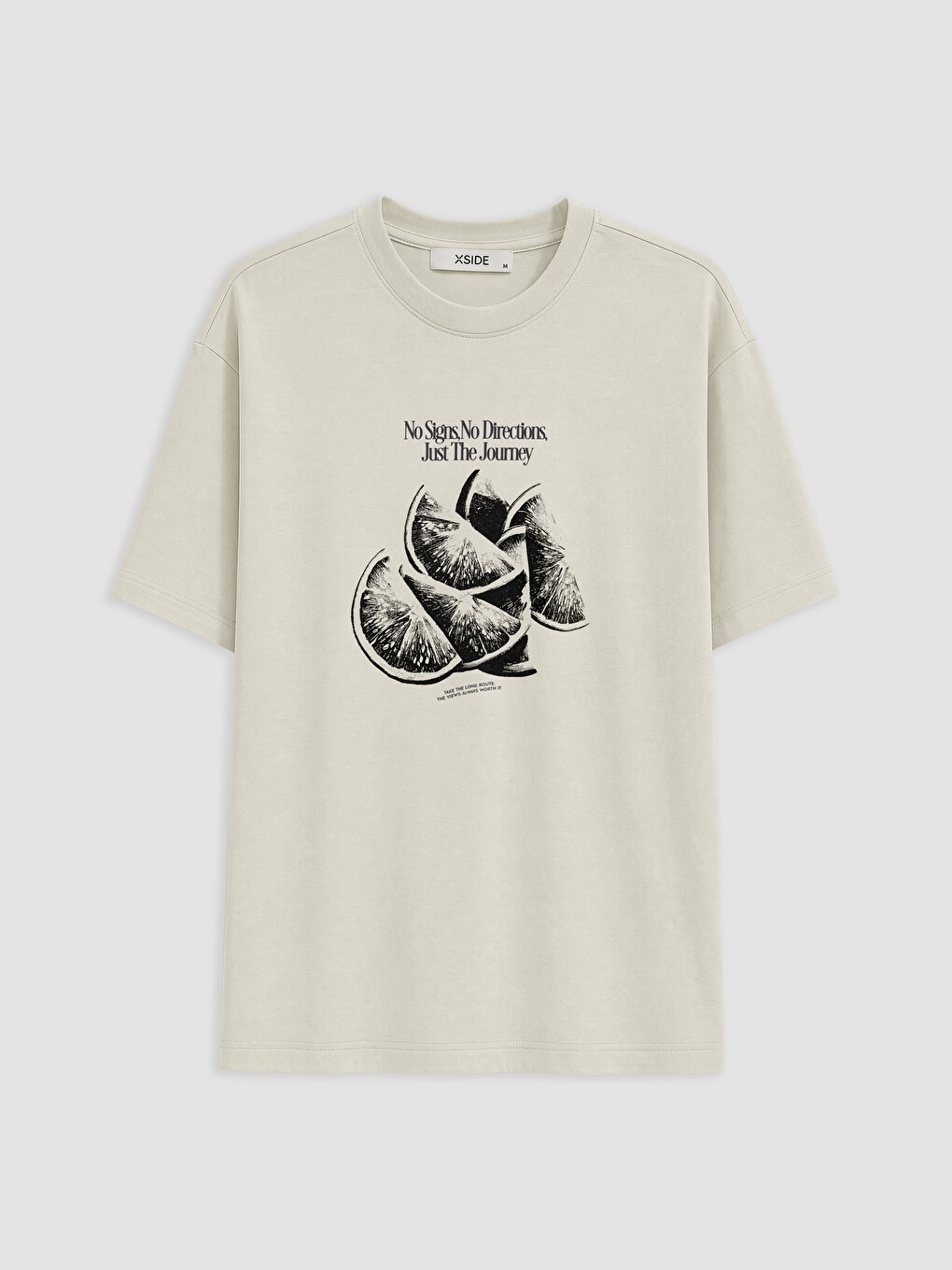 Crew Neck Printed Men's T-shirt