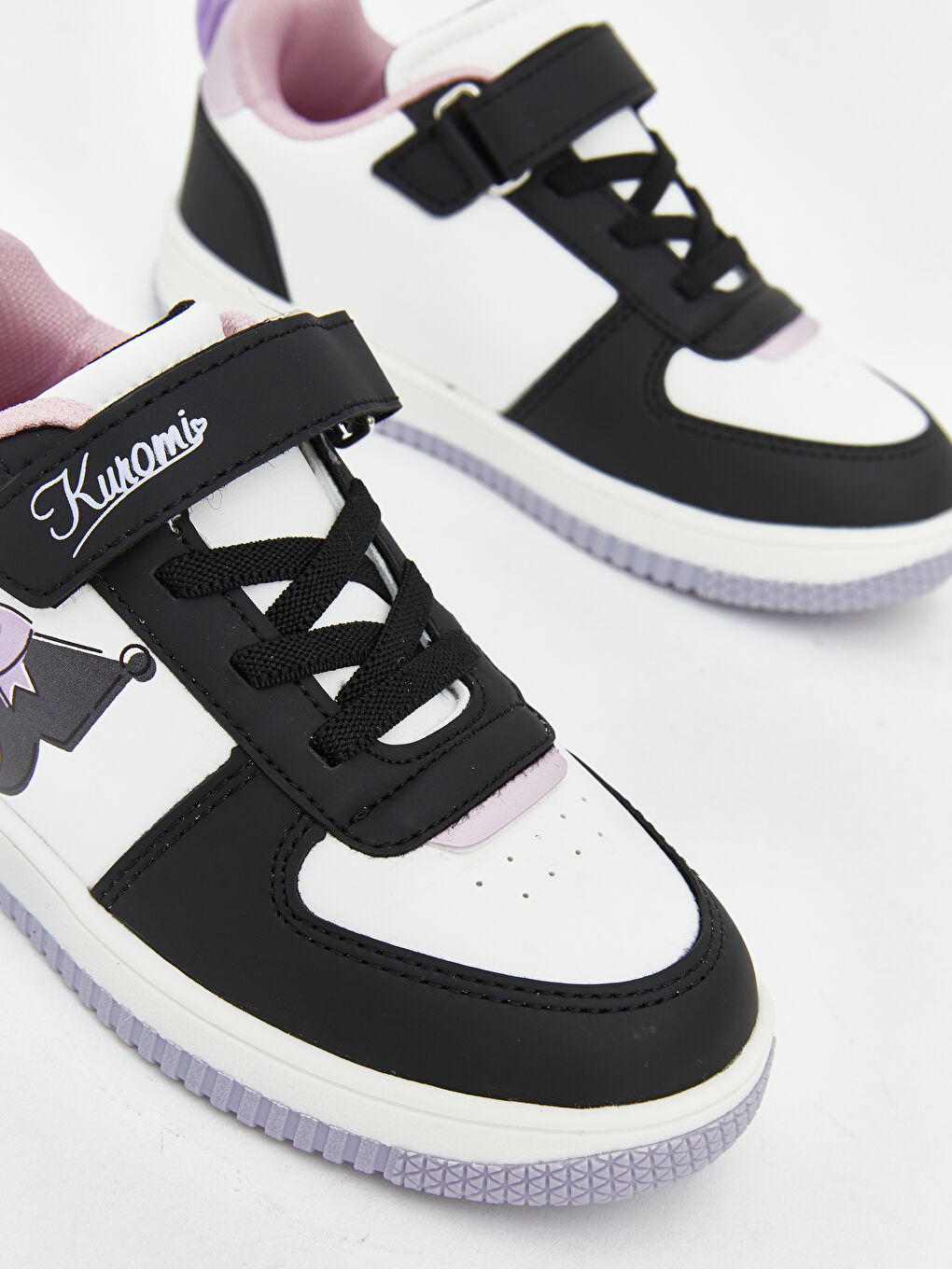 Siyah Kuromi Baskılı Kız Bebek Spor Ayakkabı-2
