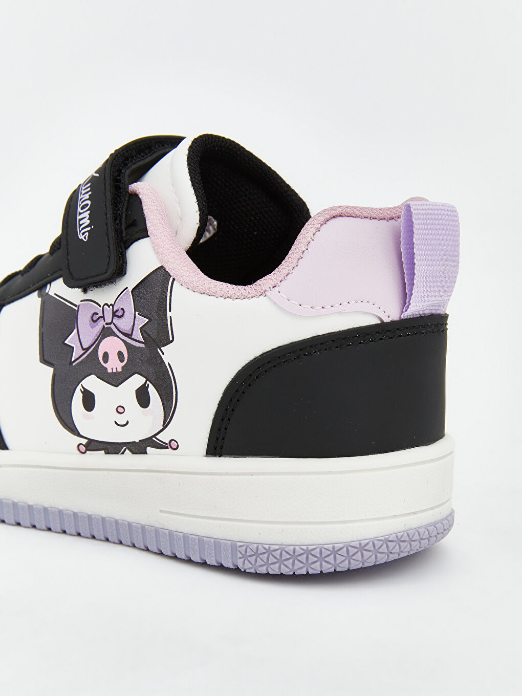 Siyah Kuromi Baskılı Kız Bebek Spor Ayakkabı-4