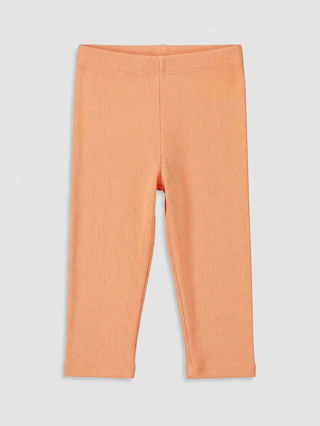 Ekru Çiçekli Fitilli Kız Çocuk Tayt 2'li-1