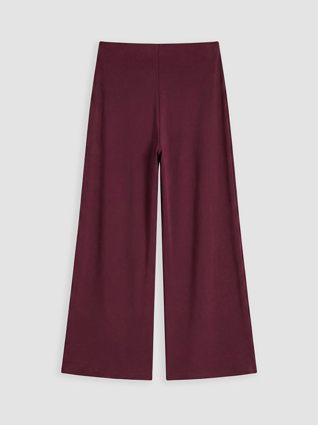 Mürdüm Beli Lastikli Kadın Eşofman Altı-1