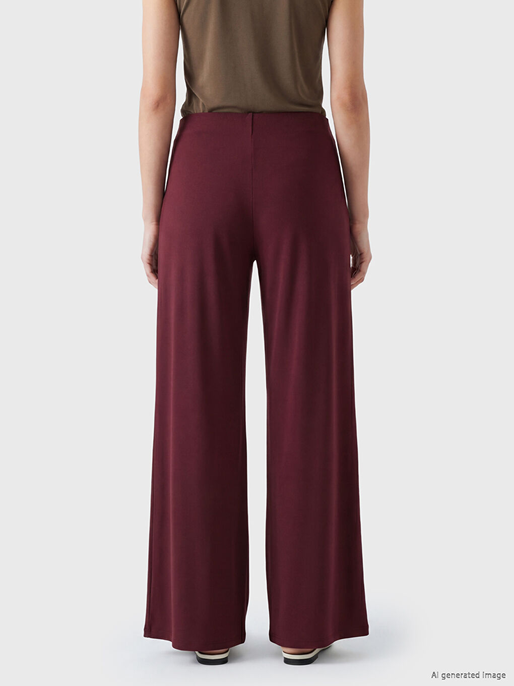 Elastic Waist Women's Sweatpants-3
