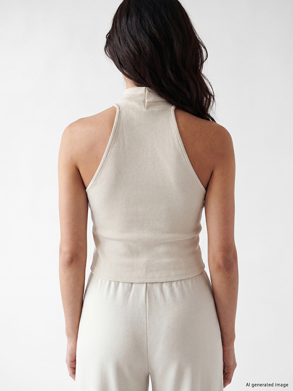 Cowl Neck Asymmetric Cut Blouse-3
