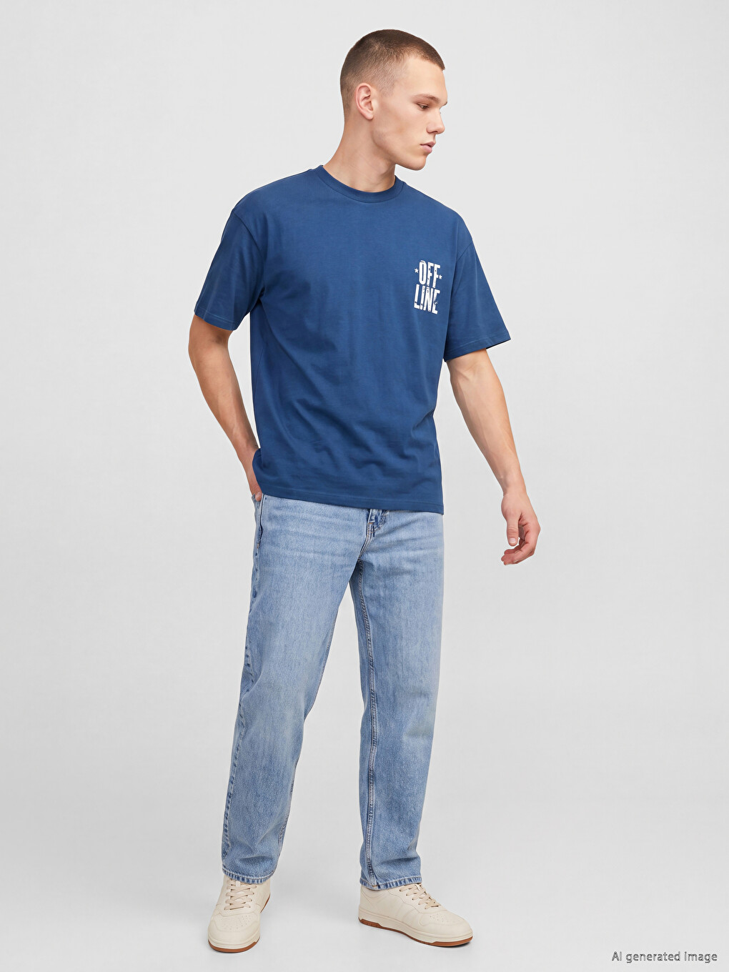 Man Petrol T-shirt-1