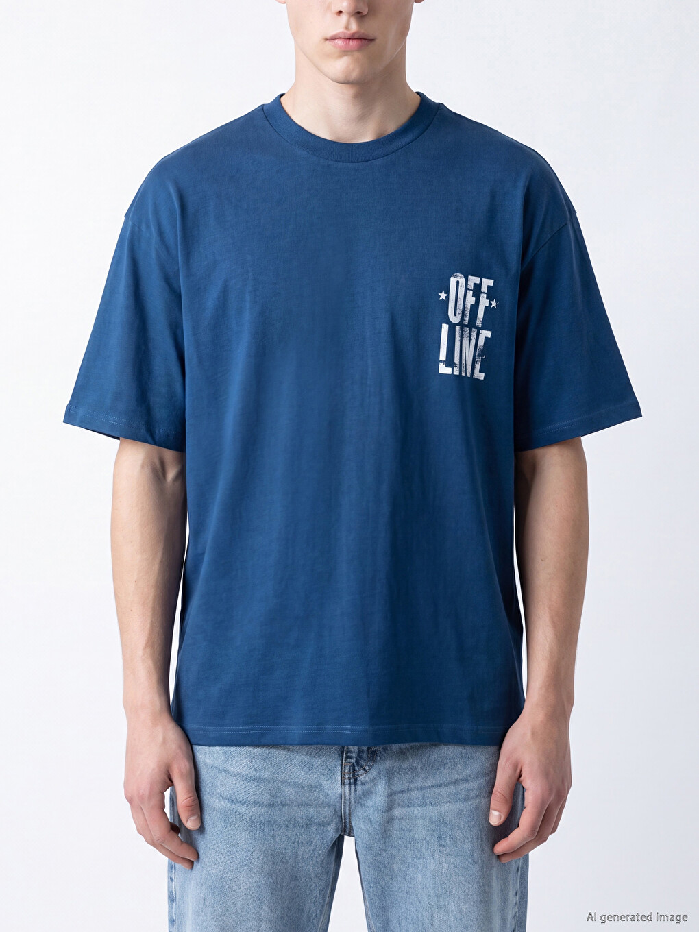 Man Petrol T-shirt-2