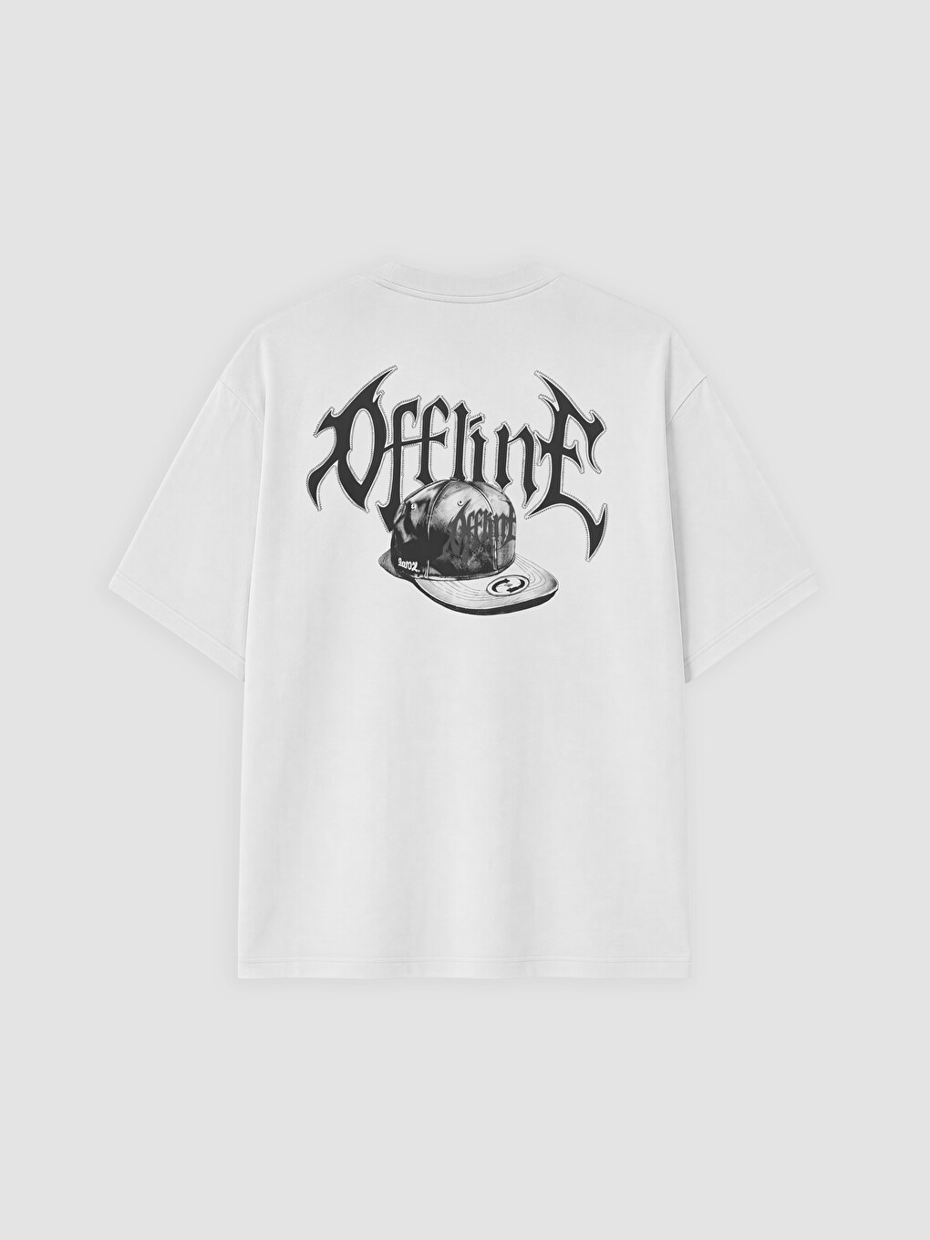 Relax Fit Crew Neck Printed Men's T-shirt-5