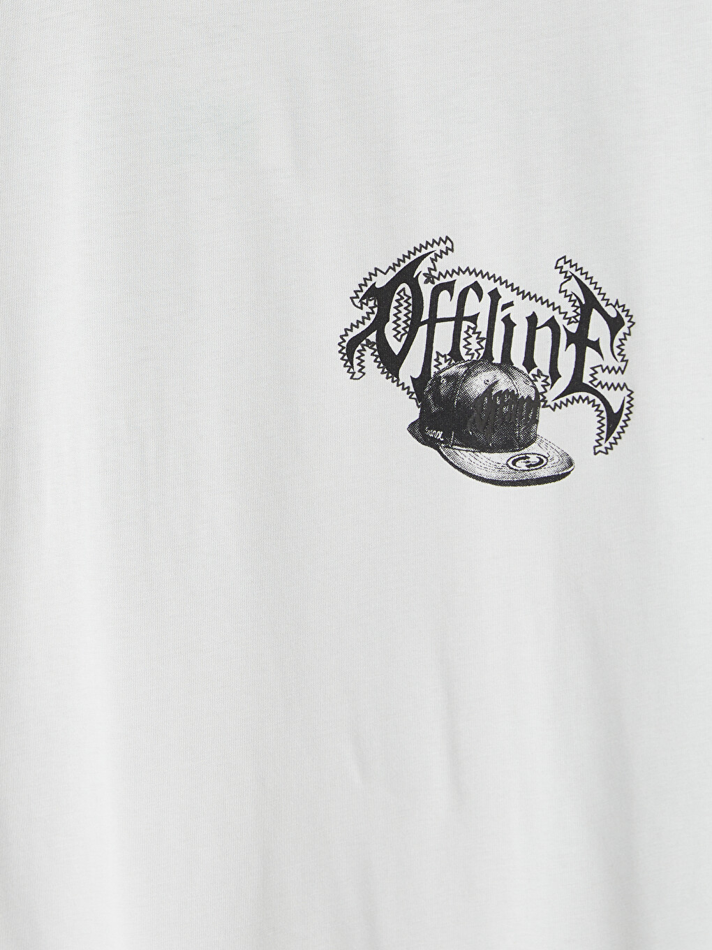 Relax Fit Crew Neck Printed Men's T-shirt-6