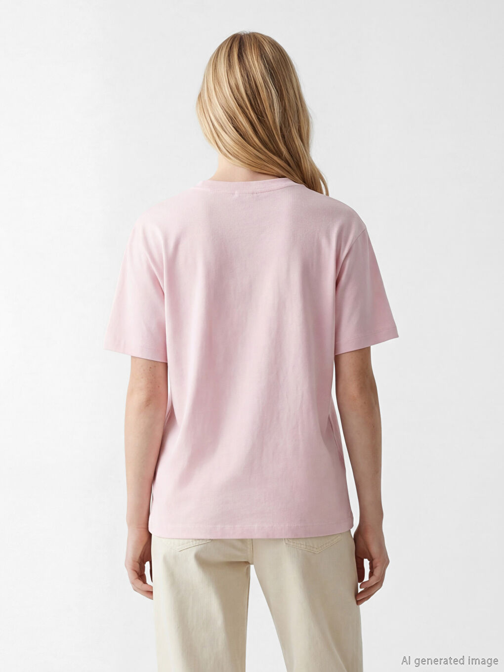 Tricou Supradimensionat cu Broderie Hello Kitty pentru Femei-3