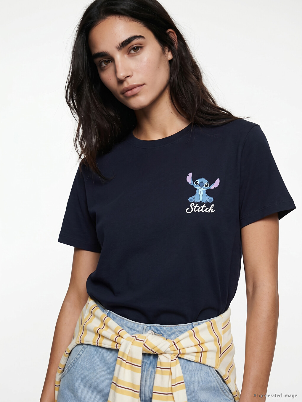 Lilo & Stitch Printed Women's T-Shirt