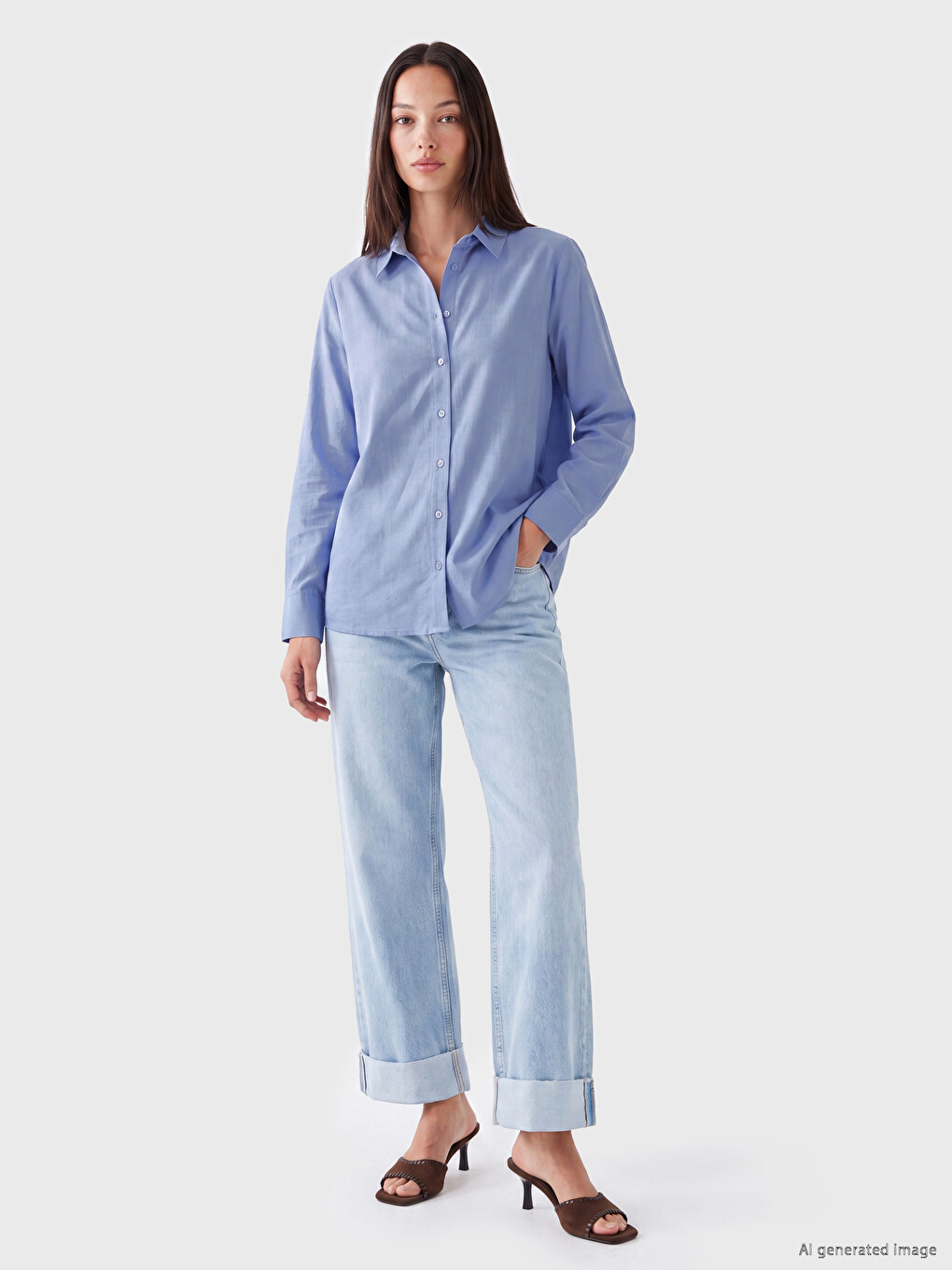 Oversize Women's Shirt-1