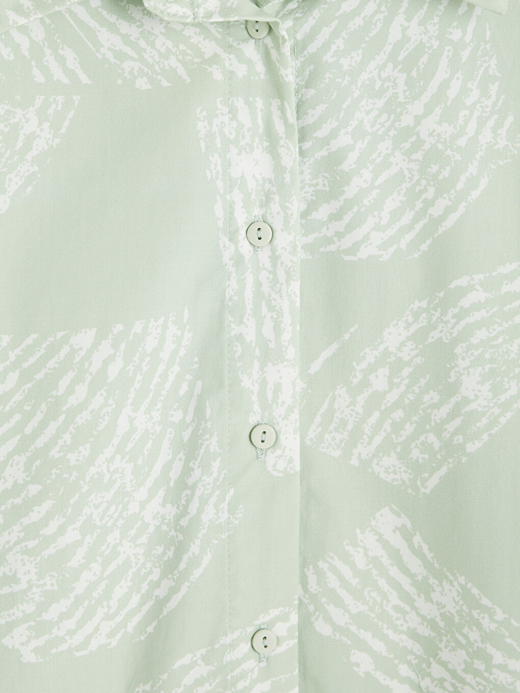 Patterned Oversize Women's Shirt-6