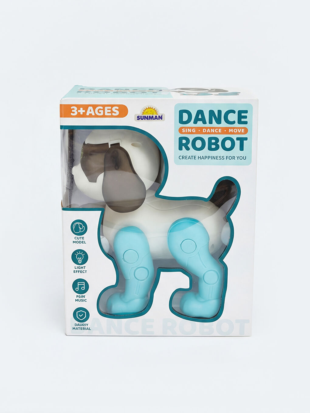 Işıklı ve Sesli Dans Eden Köpek Robot Oyuncak-6