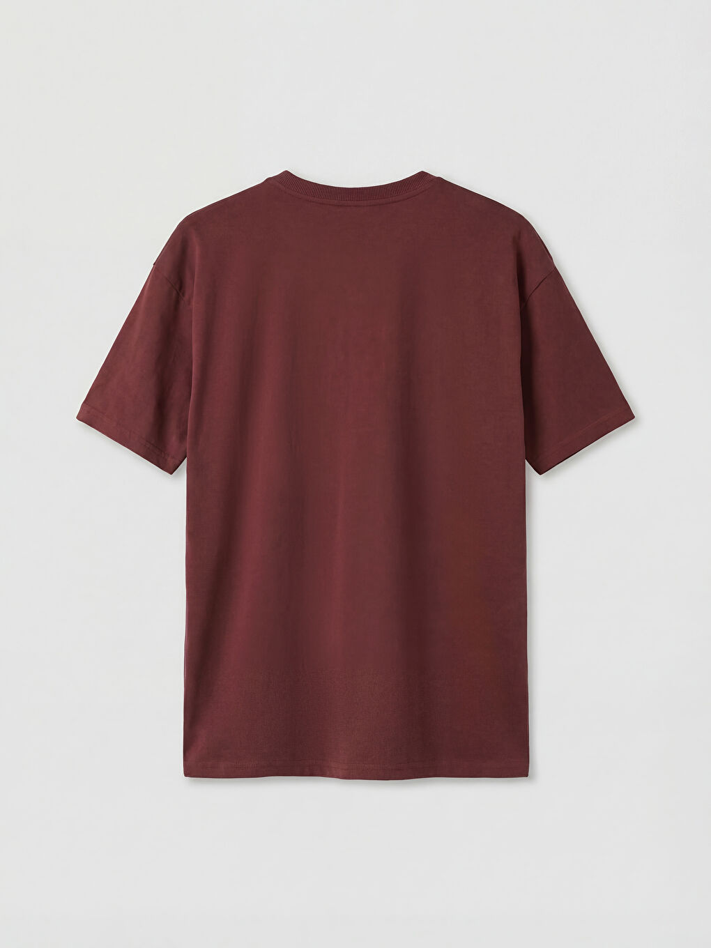 Bordo Baskılı Erkek Çocuk Tişört-1