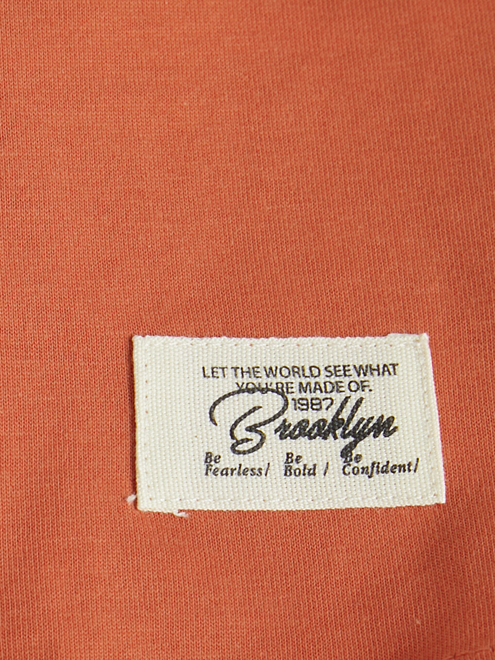 Turuncu Bisiklet Yaka Kısa Kollu Erkek Çocuk Tişört-3