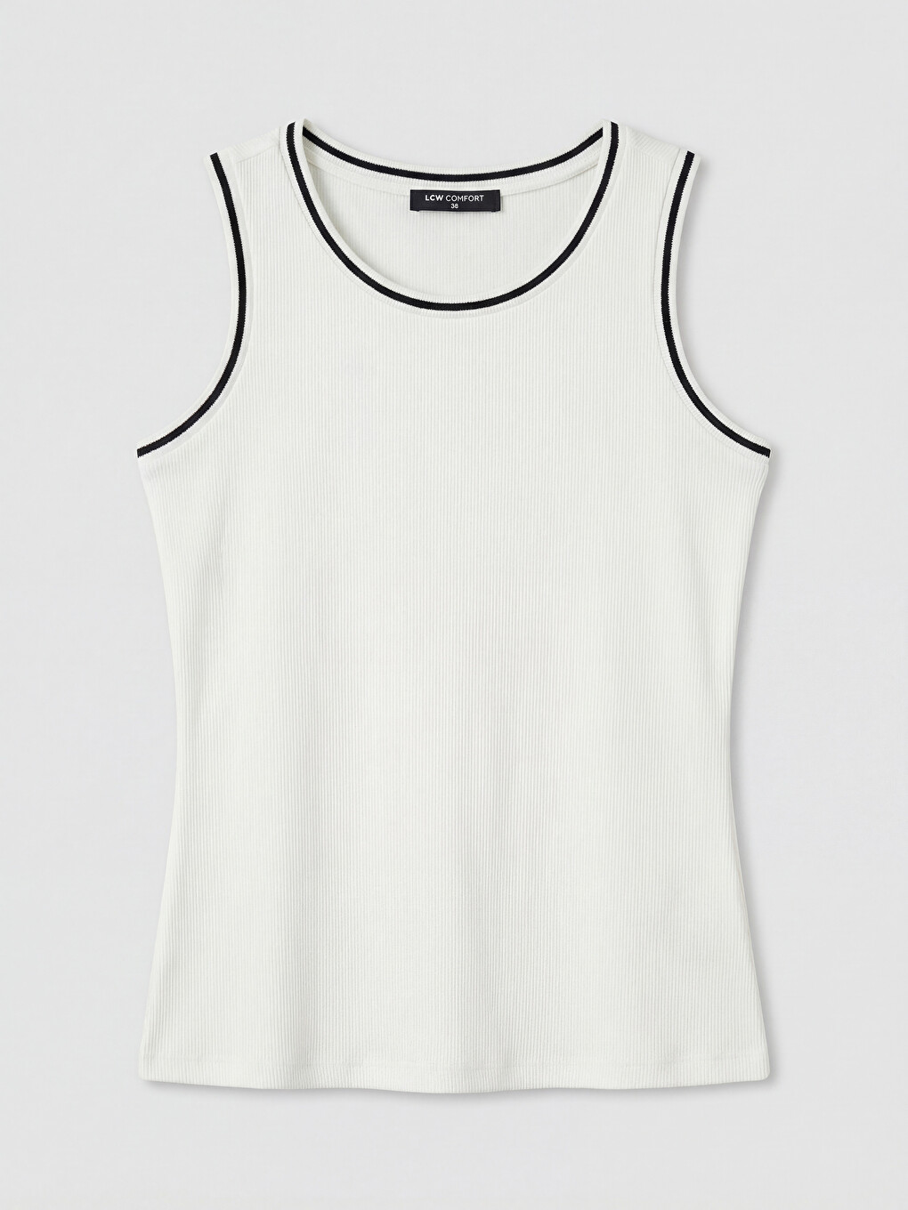 Crew Neck Women's Tank Top-3