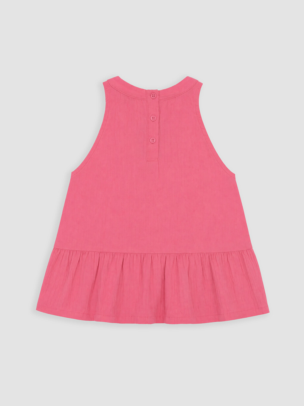 Pembe Çiçek Aplikeli Kız Çocuk Takım-3