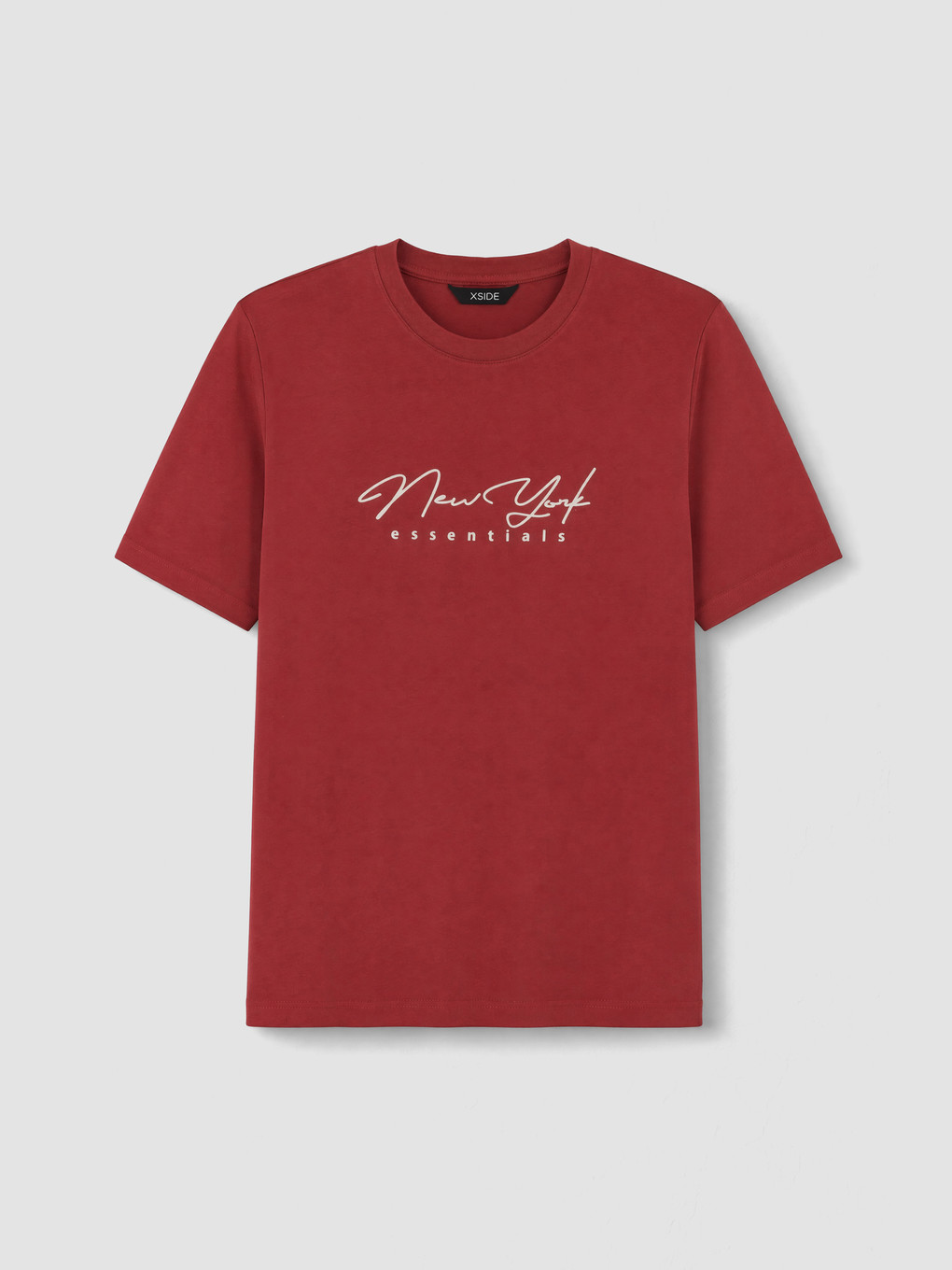تي شيرت رجالي بطبع نيويورك بكول مدور-4
