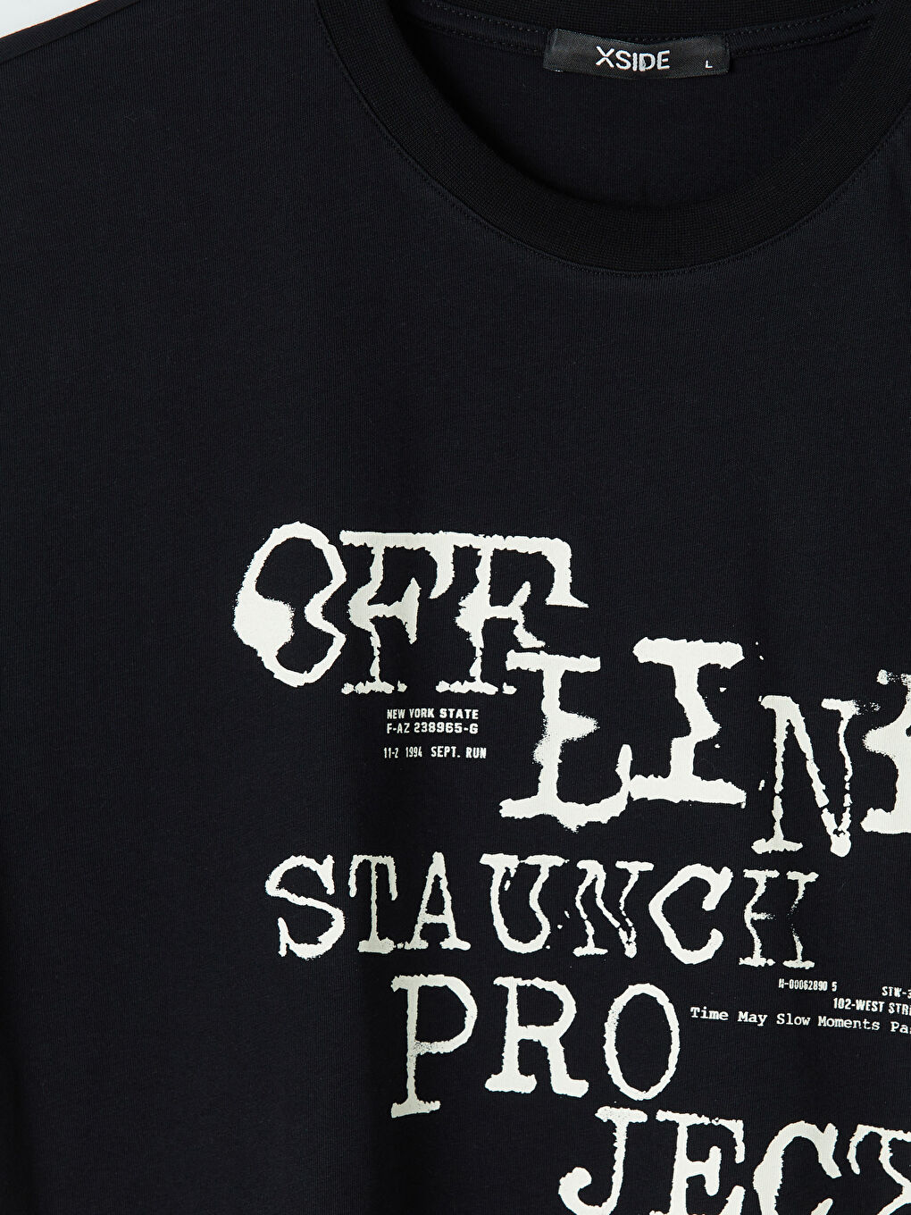 تي شيرت اسود رجال-6