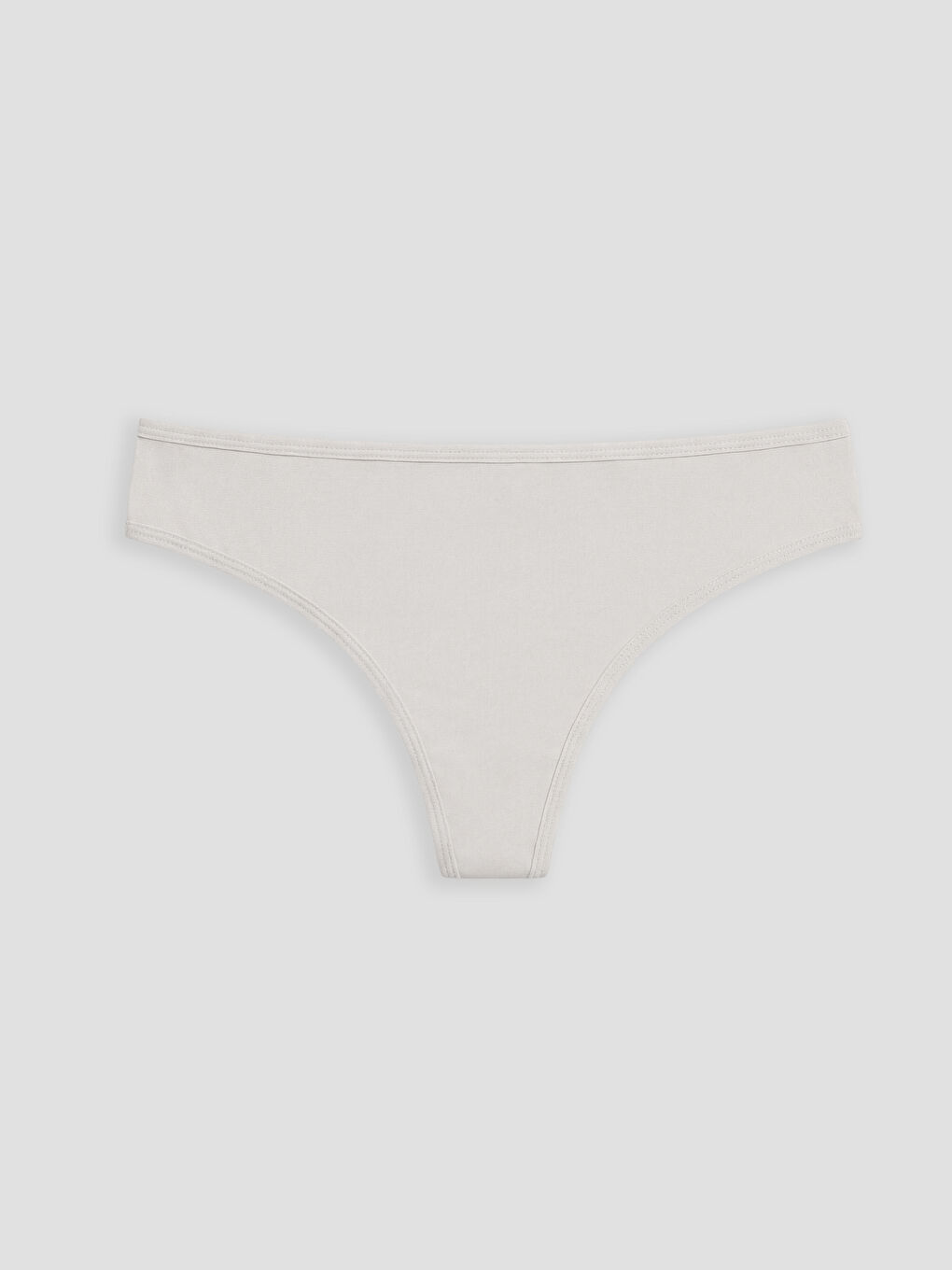 Mürdüm Düz Tanga Külot 3'lü-3