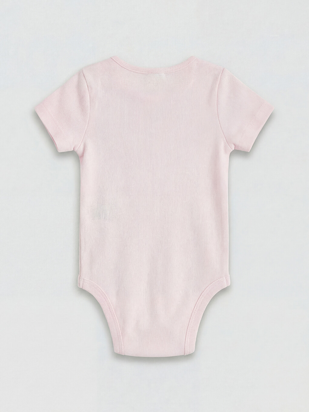 Bisiklet Yaka Baskılı Kız Bebek Çıtçıtlı Body 2'li-4