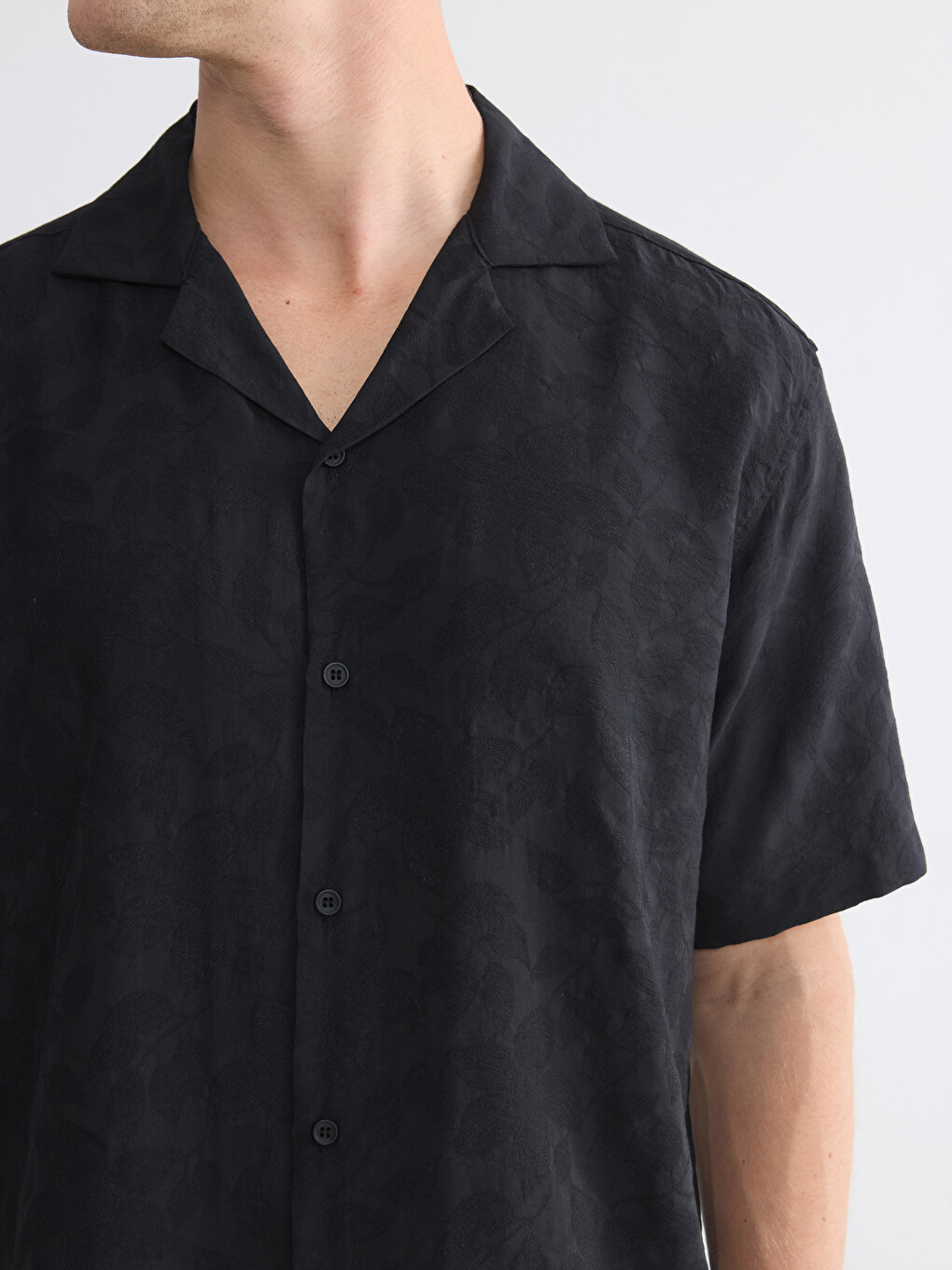 Regular Fit Patterned Men's Shirt-2
