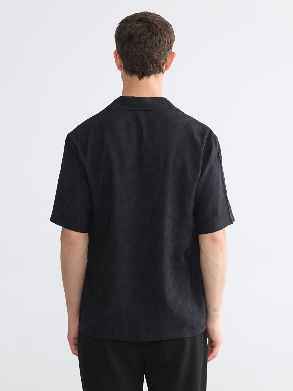 Regular Fit Patterned Men's Shirt-3