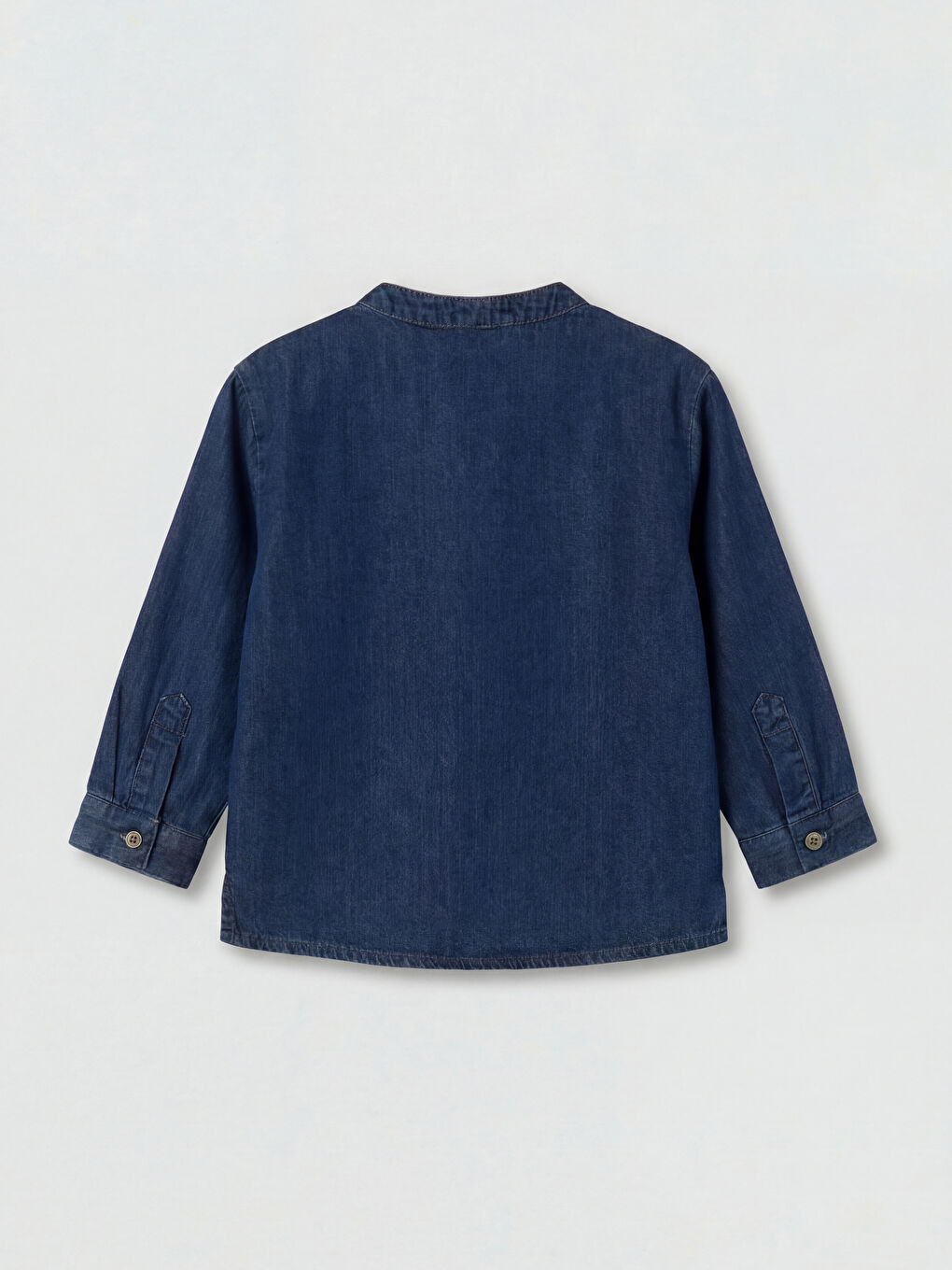 İndigo Erkek Bebek Jean Gömlek ve Pantolon-2