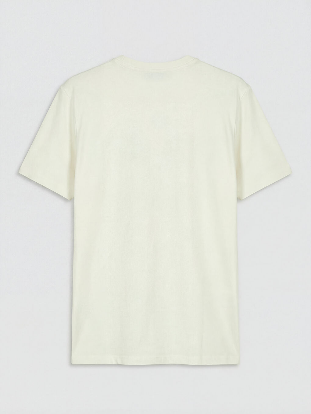 T-shirt à col rond coupe régulière imprimé pour homme-7