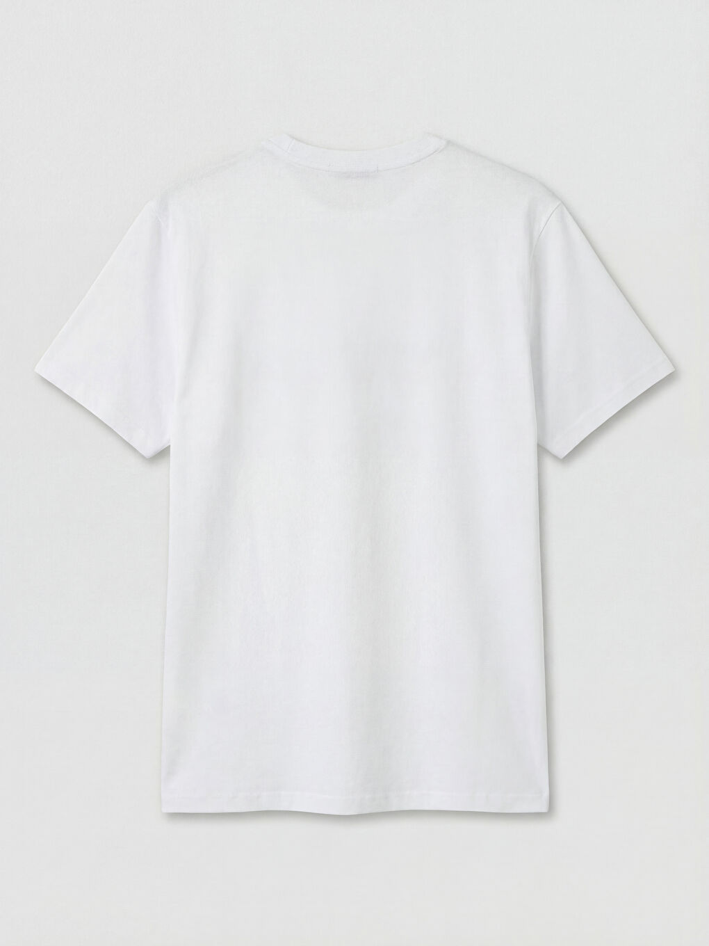 Crew Neck Printed Men's Jersey T-Shirt-5