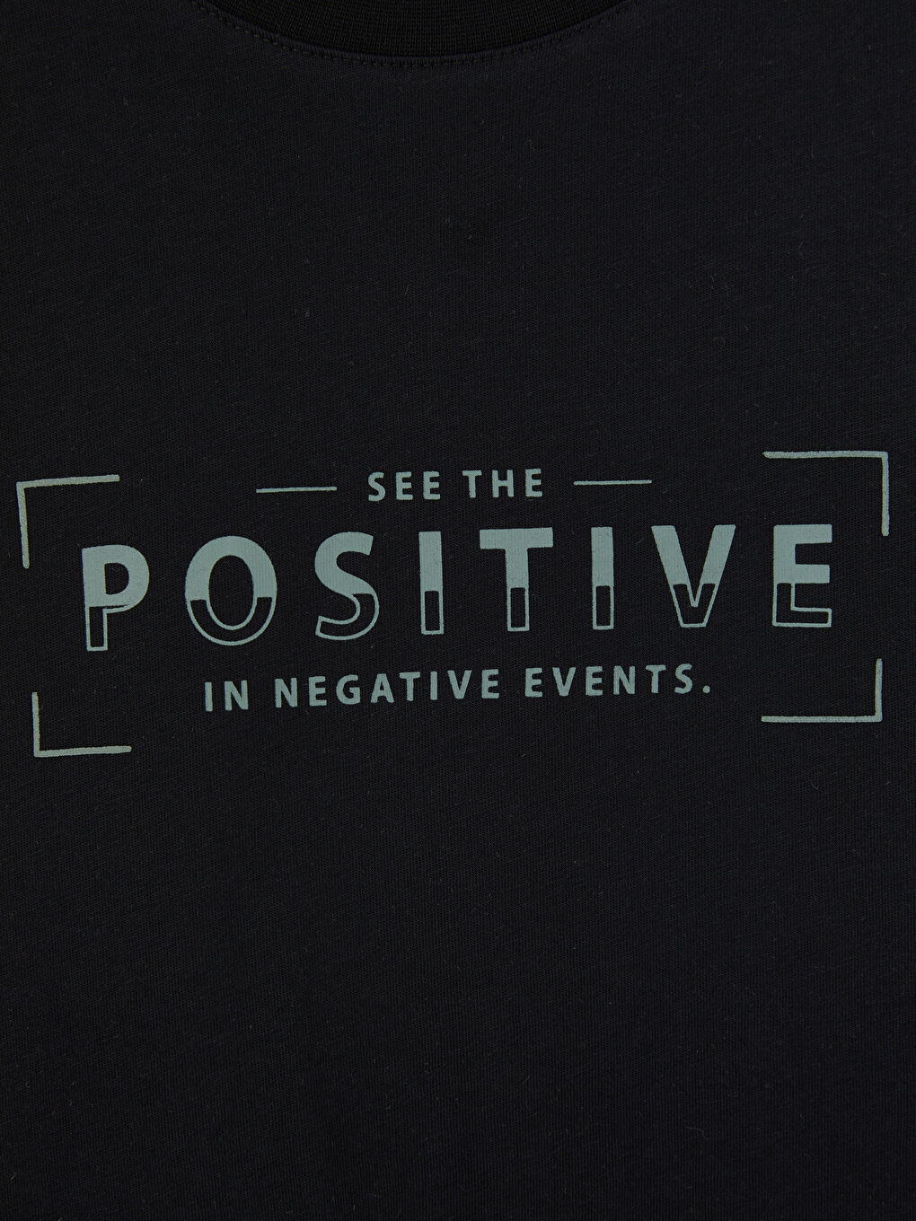 T-shirt imprimé à col rond pour homme-6