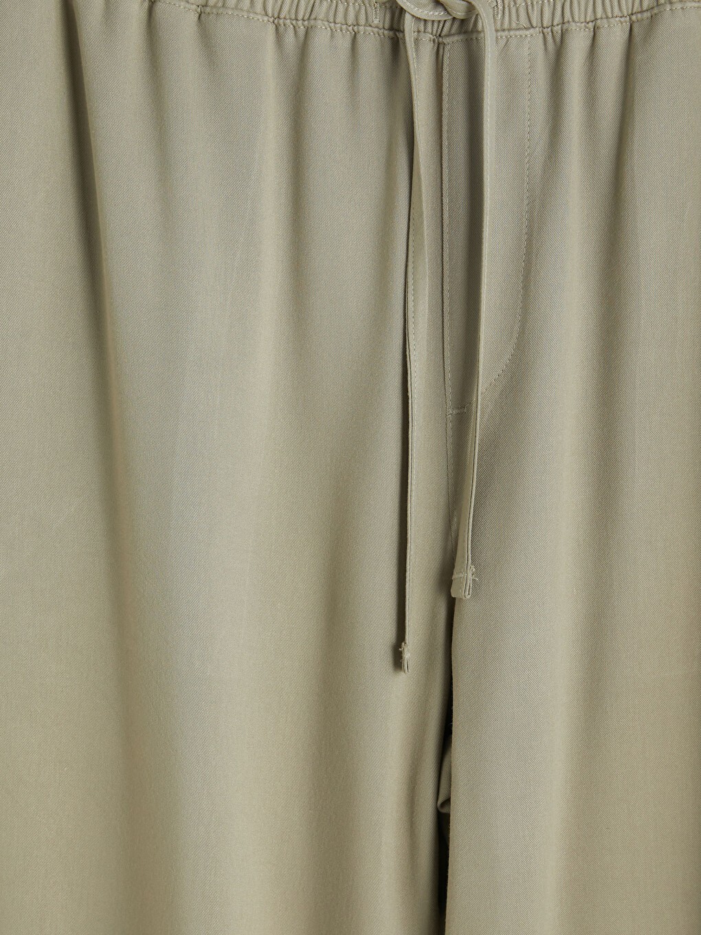 Haki Relax Fit Gabardin Erkek Pantolon-1