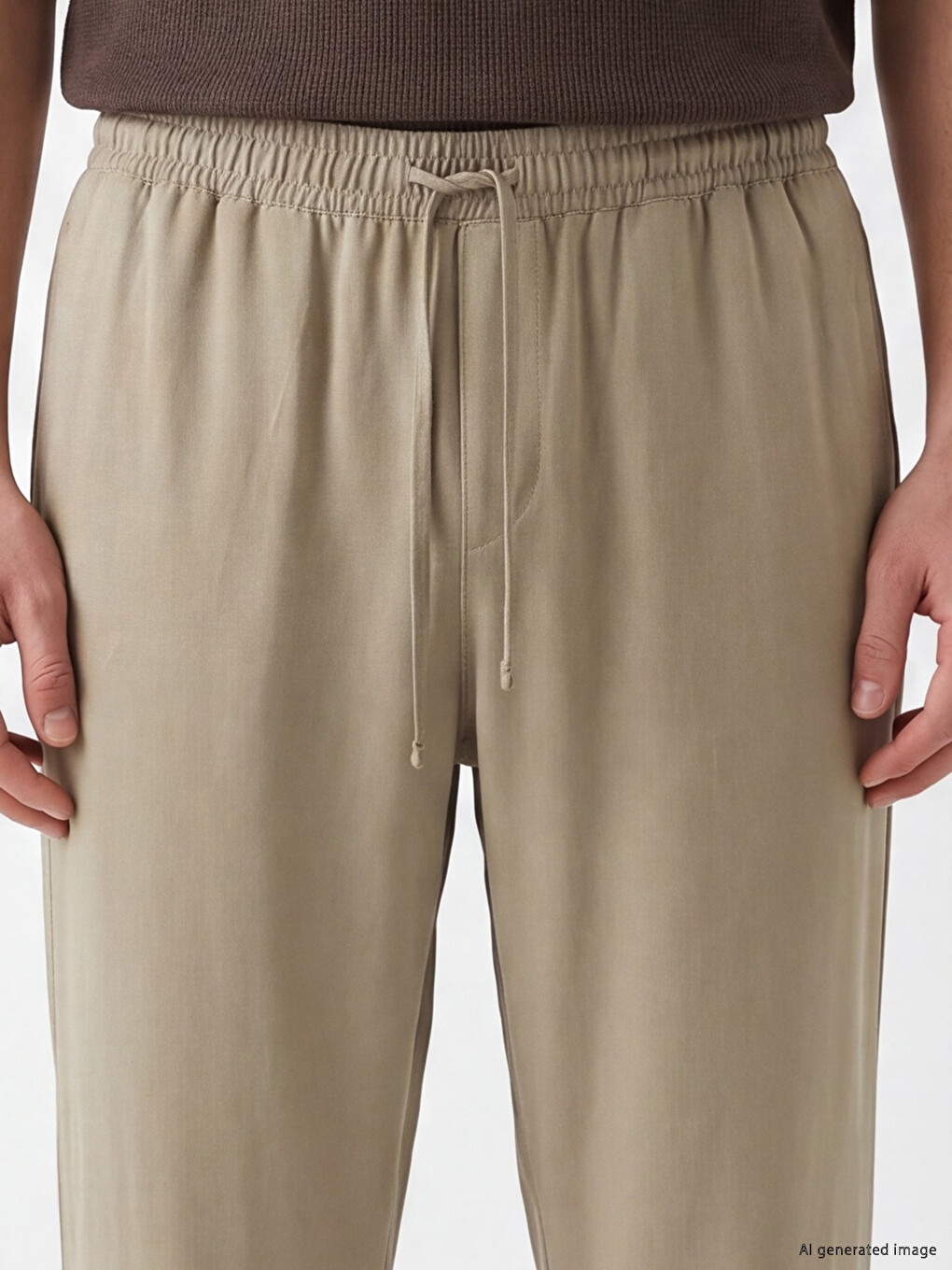 Relax Fit Gabardine Men's Trousers-2