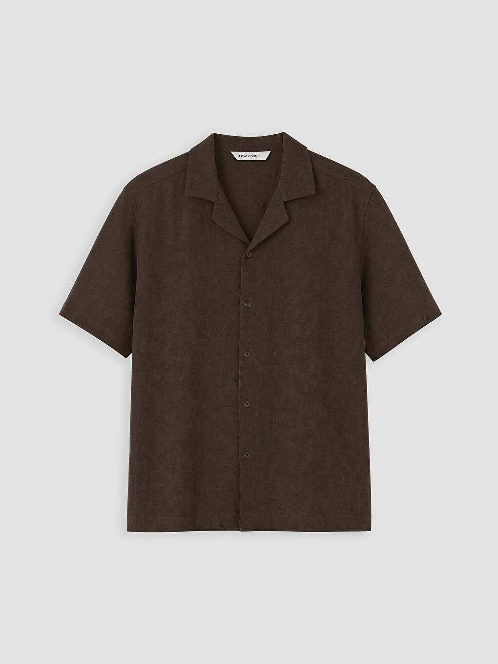 Bordo Regular Fit Armürlü Erkek Gömlek