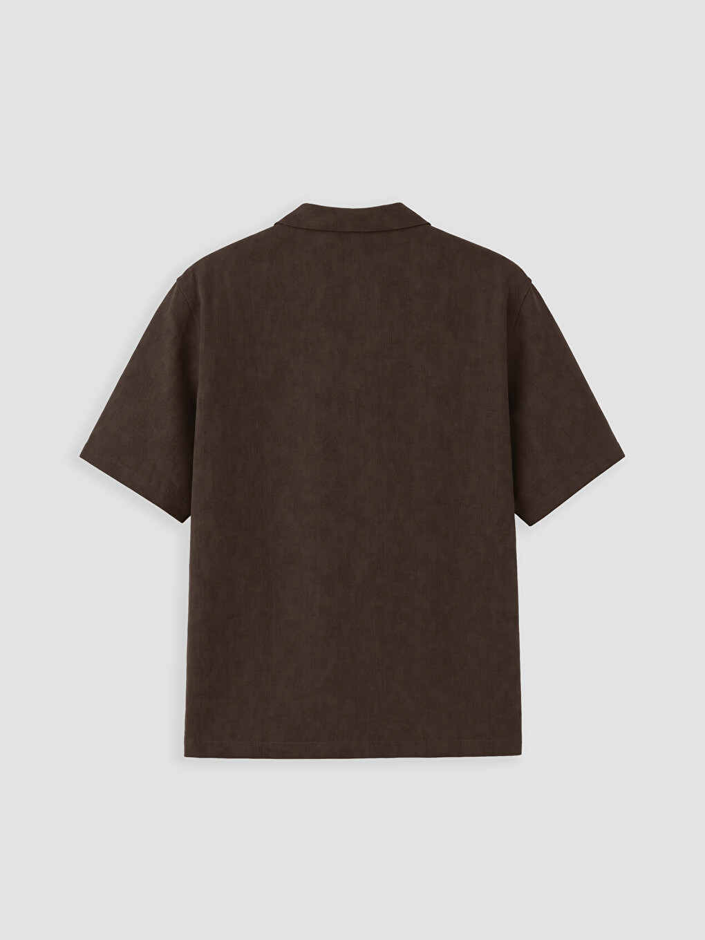 Bordo Regular Fit Armürlü Erkek Gömlek-2