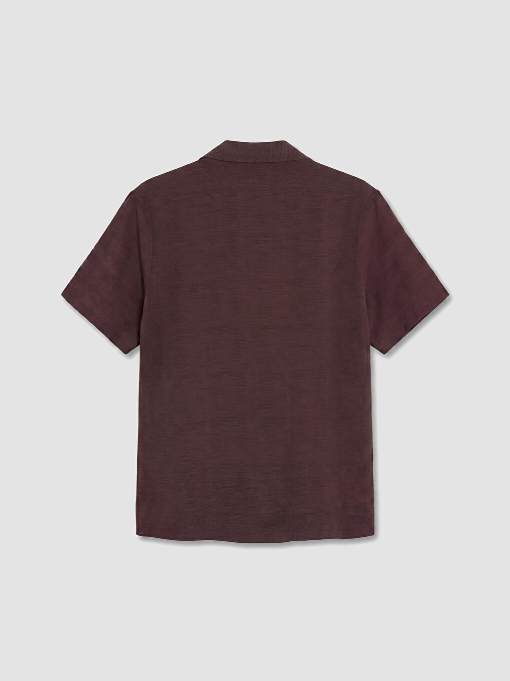 Bordo Regular Fit Armürlü Erkek Gömlek-6